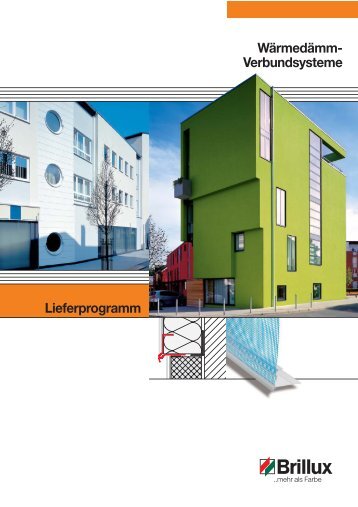 Wärmedämm-Verbundsysteme | Lieferprogramm WDVS