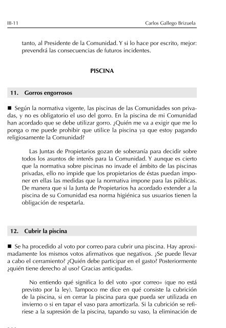 COMUNIDADES DE VECINOS: todas las respuestas ... - CISS