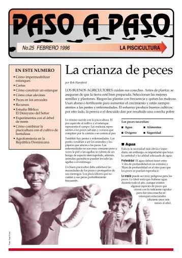 La crianza de peces - The Tearfund International Learning Zone