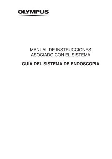 manual de instrucciones asociado con el sistema guía del sistema