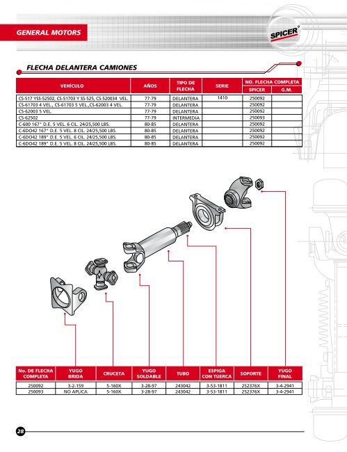 GENERAL MOTORS FLECHA DEL