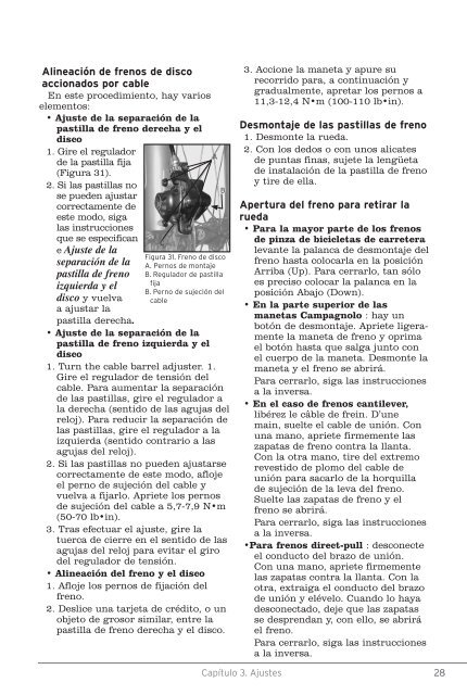 Manual del propietario de la bicicleta - Trek Bicycle Corporation