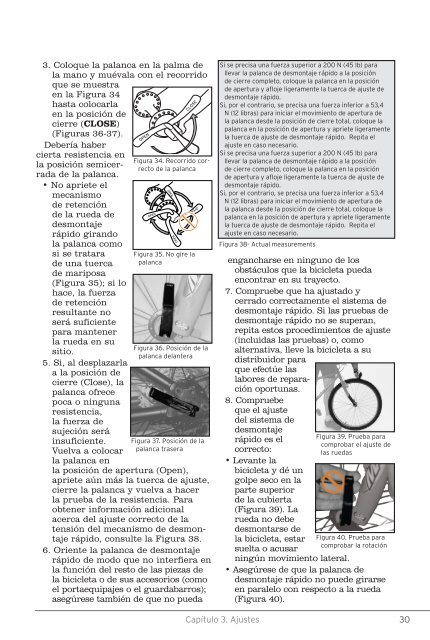 Manual del propietario de la bicicleta - Trek Bicycle Corporation