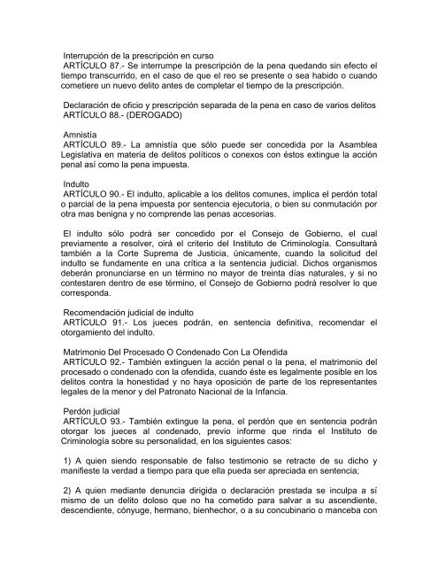 Código Penal de Costa Rica - Piaje.org