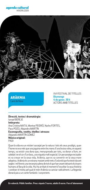 agenda cultural - Ayuntamiento de Sagunto