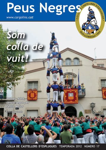 Peus Negres 17 - Colla de Castellers d'Esplugues