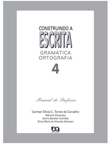 Const.Escr.Vol.4 manual QUARK - Atica Educacional