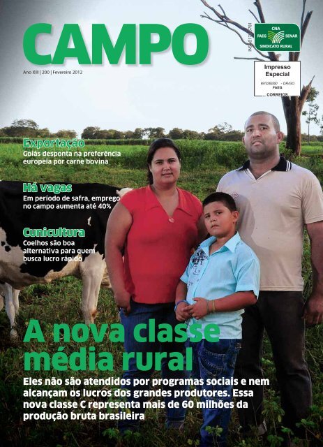 A nova classe média rural - Faeg