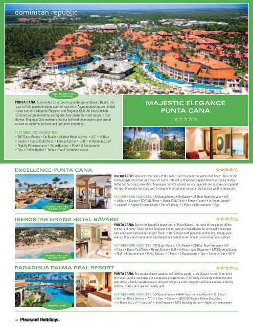 Caribbean Brochure - Pleasant Holidays