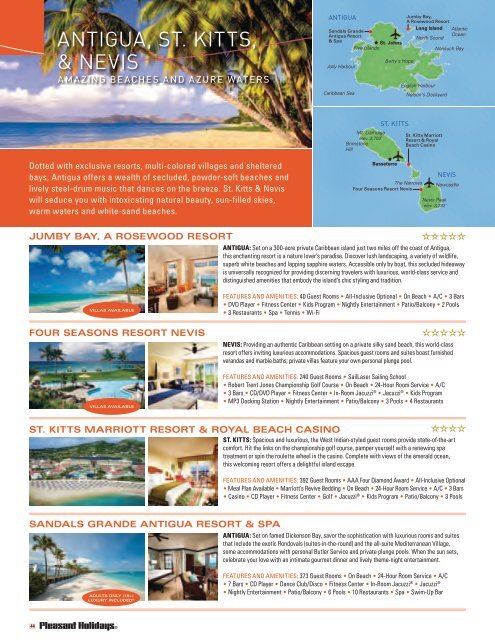 Caribbean Brochure - Pleasant Holidays