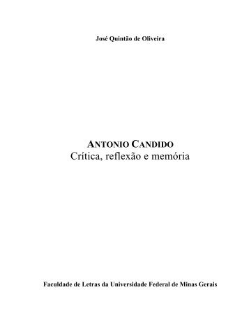 Crítica, reflexão e memória - Biblioteca Digital de Teses e ...