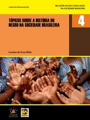 tópicos sobre a história do negro na sociedade brasileira