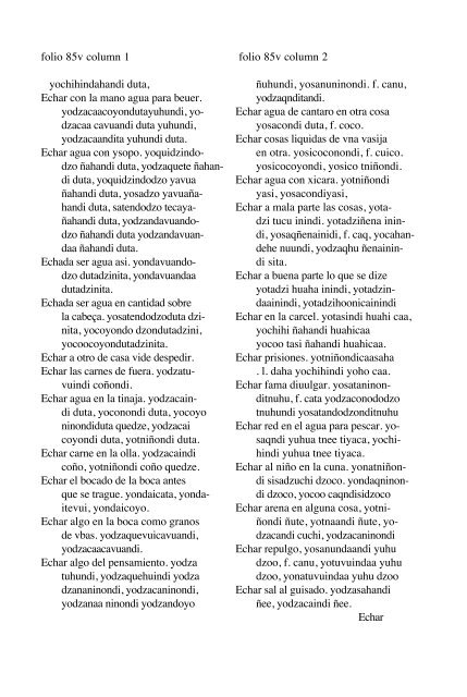 ALVARADO Vocabulario 1593 - Mesolore