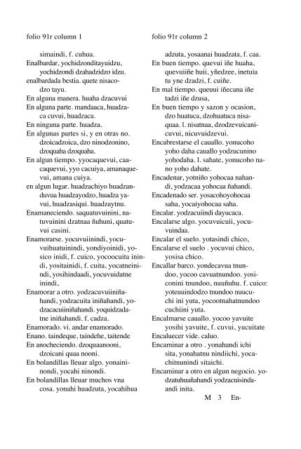 ALVARADO Vocabulario 1593 - Mesolore