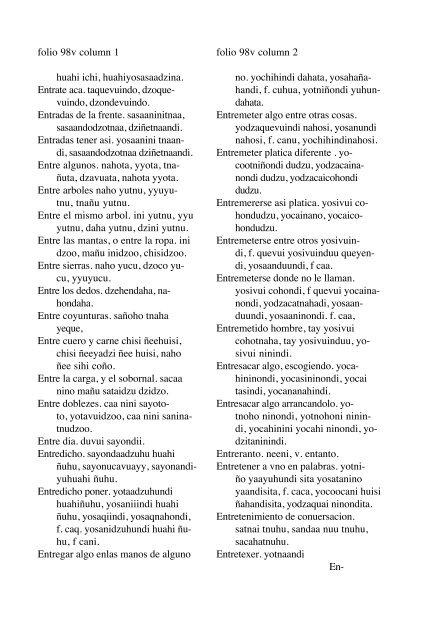 ALVARADO Vocabulario 1593 - Mesolore