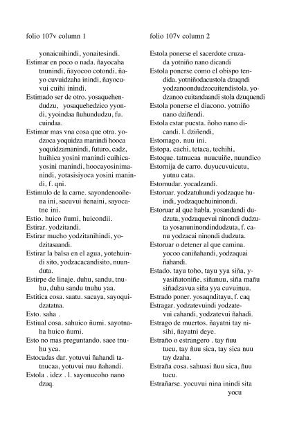 ALVARADO Vocabulario 1593 - Mesolore