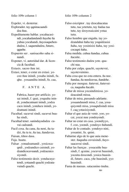 ALVARADO Vocabulario 1593 - Mesolore