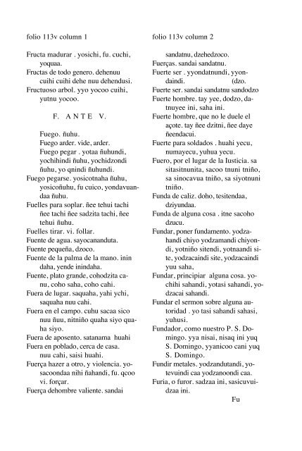 ALVARADO Vocabulario 1593 - Mesolore