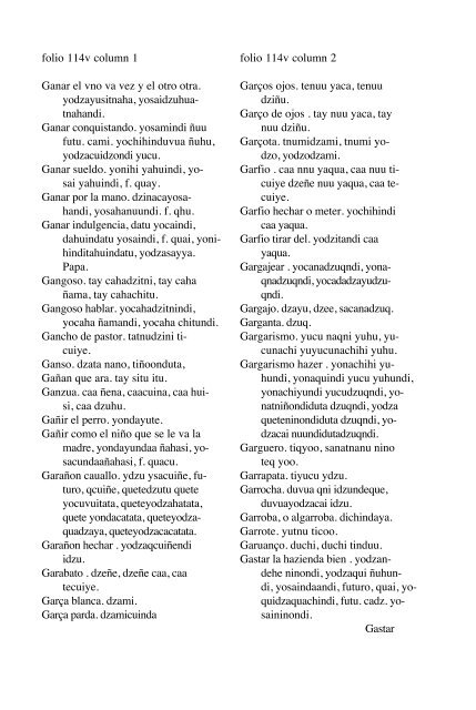 ALVARADO Vocabulario 1593 - Mesolore