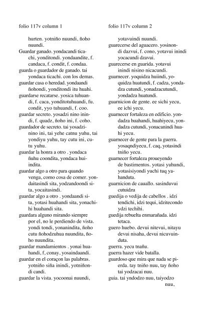 ALVARADO Vocabulario 1593 - Mesolore