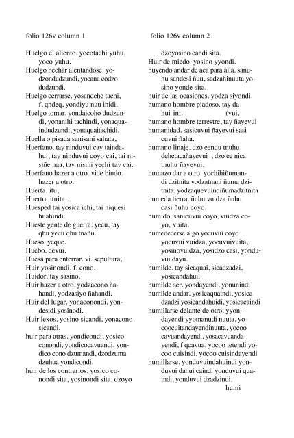 ALVARADO Vocabulario 1593 - Mesolore