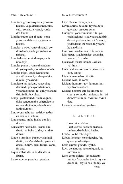 ALVARADO Vocabulario 1593 - Mesolore