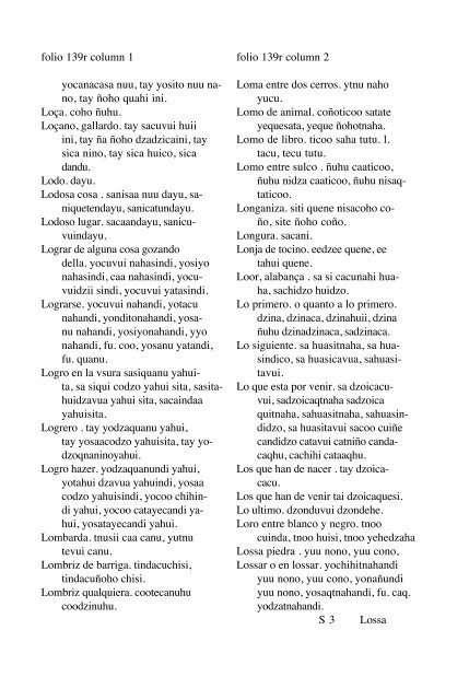 ALVARADO Vocabulario 1593 - Mesolore