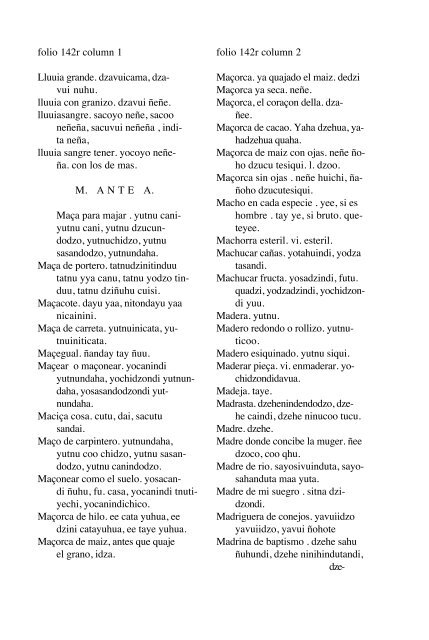 ALVARADO Vocabulario 1593 - Mesolore