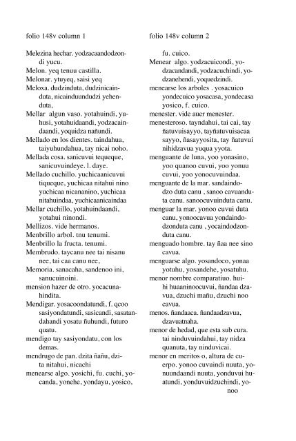 ALVARADO Vocabulario 1593 - Mesolore