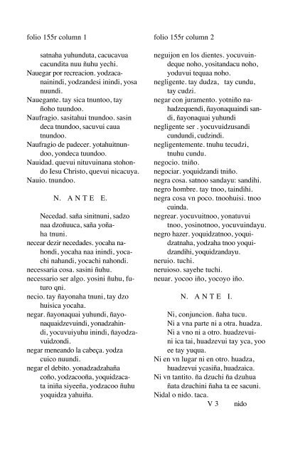 ALVARADO Vocabulario 1593 - Mesolore