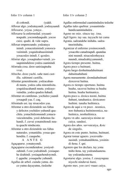 ALVARADO Vocabulario 1593 - Mesolore