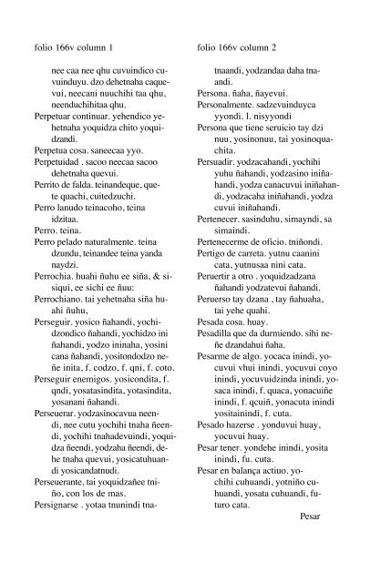 ALVARADO Vocabulario 1593 - Mesolore