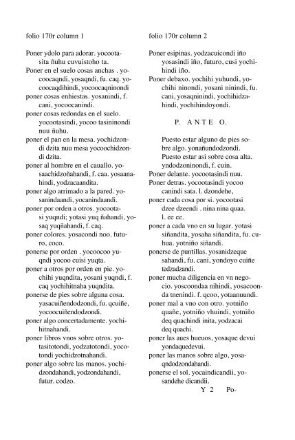 ALVARADO Vocabulario 1593 - Mesolore