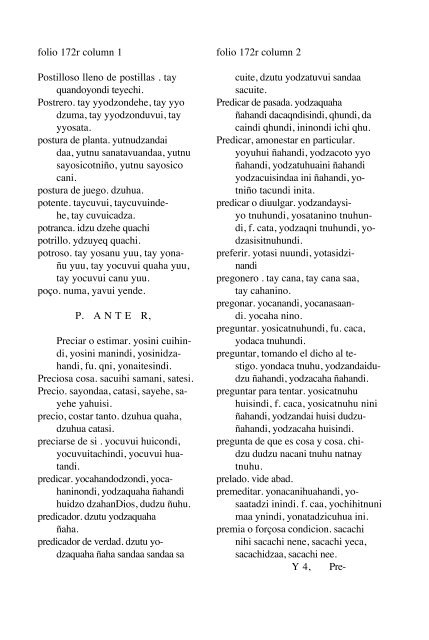 ALVARADO Vocabulario 1593 - Mesolore