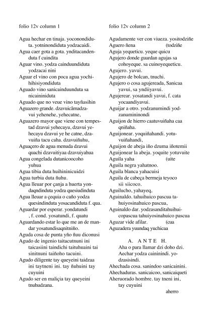 ALVARADO Vocabulario 1593 - Mesolore