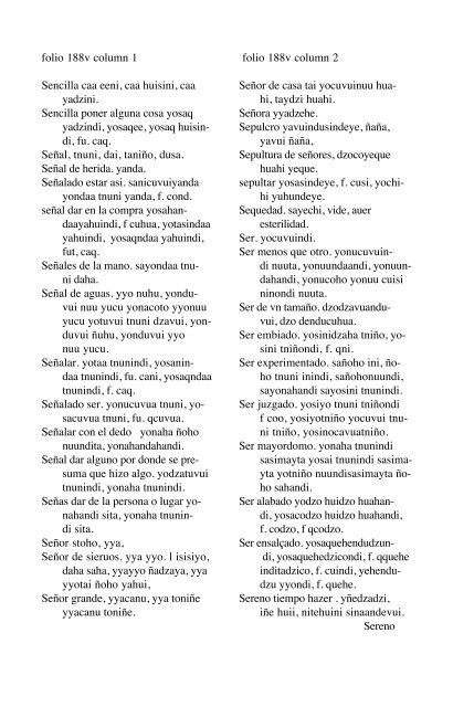 ALVARADO Vocabulario 1593 - Mesolore