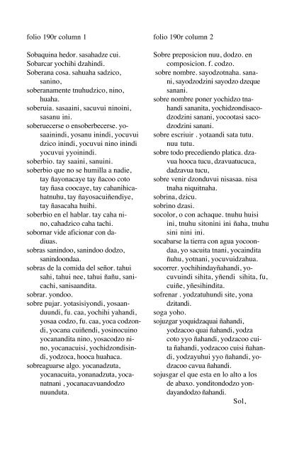 ALVARADO Vocabulario 1593 - Mesolore