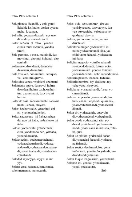 ALVARADO Vocabulario 1593 - Mesolore