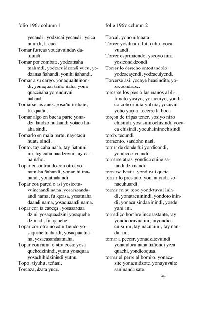 ALVARADO Vocabulario 1593 - Mesolore