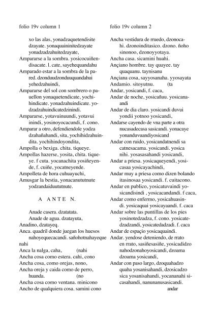 ALVARADO Vocabulario 1593 - Mesolore