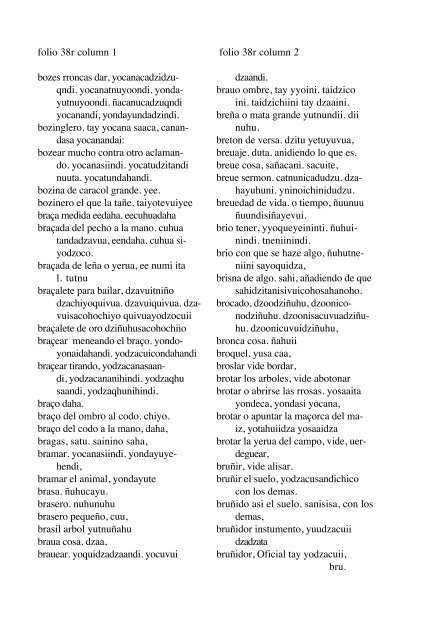 ALVARADO Vocabulario 1593 - Mesolore