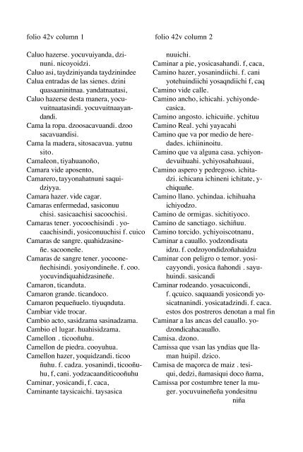 ALVARADO Vocabulario 1593 - Mesolore