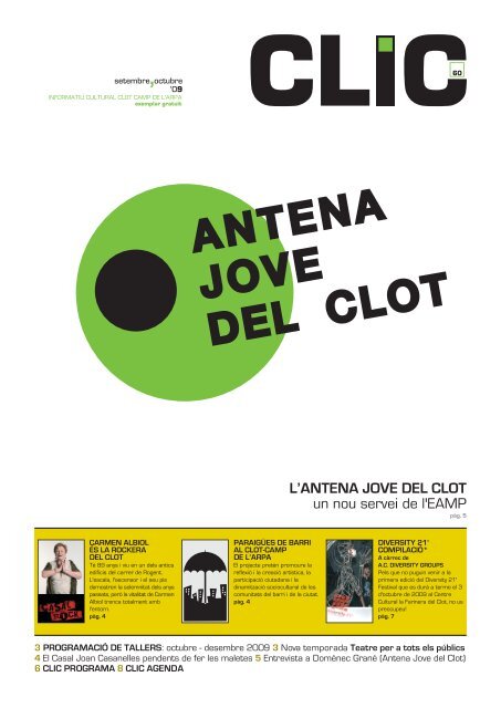 L'ANTENA JOVE DEL CLOT un nou servei de l'EAMP