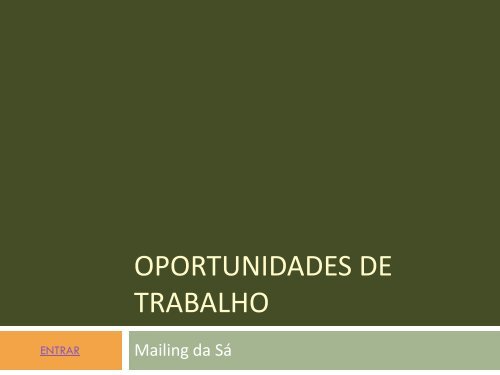 Analista Financeiro