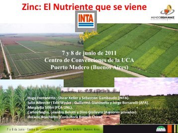 Zinc: El Nutriente que se viene