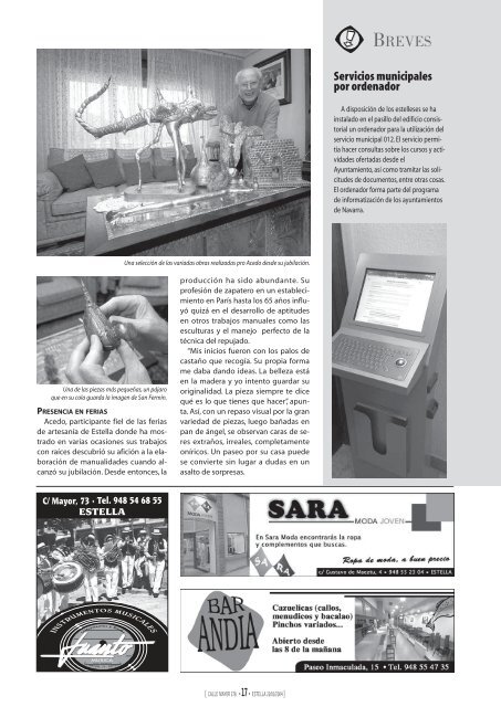 CME n¼ 278 - REVISTA CALLE MAYOR