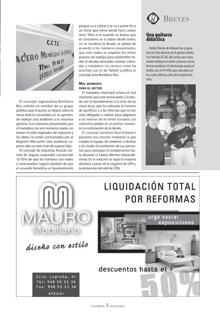 CME n¼ 278 - REVISTA CALLE MAYOR