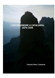 l'excursionisme a catalunya. 1876-1939 - Francesc Roma i Casanovas