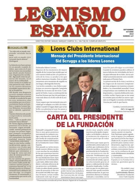 Leonismo Español - Clubes de Leones de España