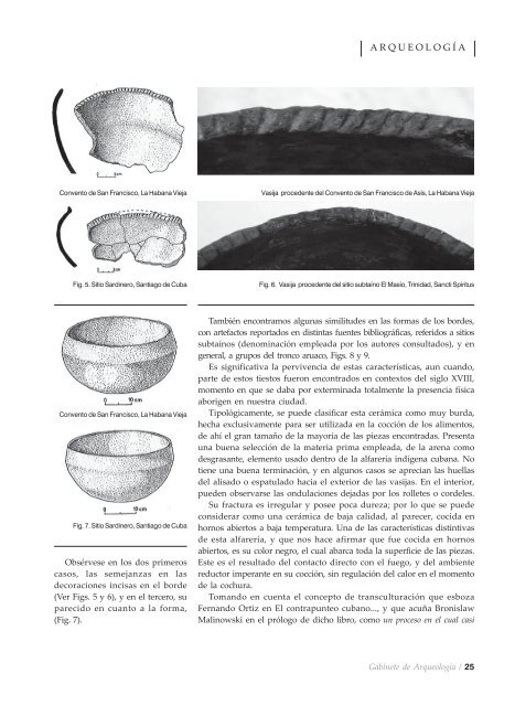 Gabinete de Arqueología / 1 - Cuba Arqueológica